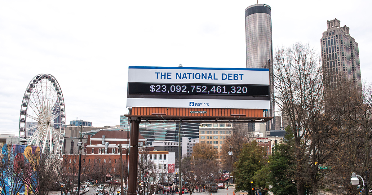 debt billboard Atlanta